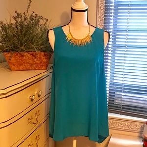 Daniel Rainn turquoise top